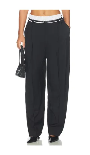 HOSE MID-RISE BELTED TAILORED W/ PRE-STYLED BOXER in & . Größe 2. Also in 4 - Alexander Wang - Modalova