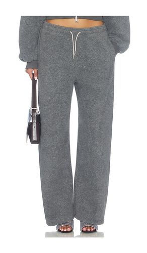 Mid-Rise Track Pant With Rhinestone Drawcord in . Taglia L. Also in M, S, XS - Alexander Wang - Modalova