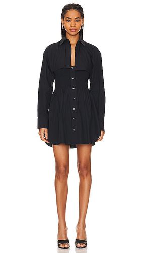 Blusón mini vestido en color talla L en - Black. Talla L (también en M, S, XL, XS, XXS) - Alexander Wang - Modalova