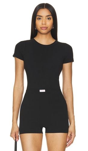 Body cotton rib tee en color talla L/XL en - Black. Talla L/XL (también en XXS/XS) - Alexander Wang - Modalova