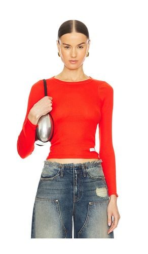 Long Sleeve Crewneck Tee in . Size S, XS - Alexander Wang - Modalova