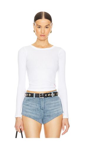 Long Sleeve Crewneck Tee in . Taglia L - Alexander Wang - Modalova