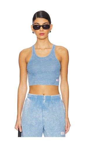 Womens Cropped Classic Racer Tank in Blue. - size L (also in M, S, XL, XS) - Alexander Wang - Modalova