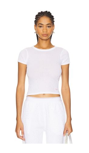 Short Sleeve Crewneck Tee in . Taglia M, S, XL, XS - Alexander Wang - Modalova