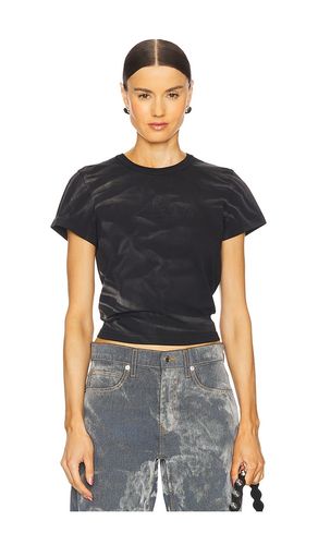 Crease Wash Shrunken Jersey Tee Shirt in Charcoal. - size M (also in S, XS) - Alexander Wang - Modalova