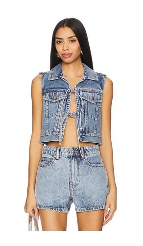 Tied Front Vest Top in . Size S, XS - Alexander Wang - Modalova