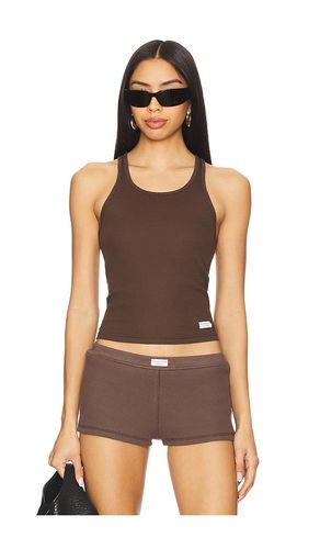 Camiseta tirantes racer classic en color chocolate talla L en - Chocolate. Talla L (también en M, S, XL - Alexander Wang - Modalova