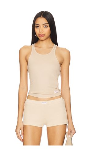 Camiseta tirantes racer classic en color nude talla L en - Nude. Talla L (también en M, S, XL, XS) - Alexander Wang - Modalova