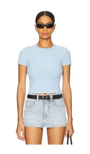 Crew Neck Short Sleeve Baby Tee in . Taglia M, S, XS - Alexander Wang - Modalova