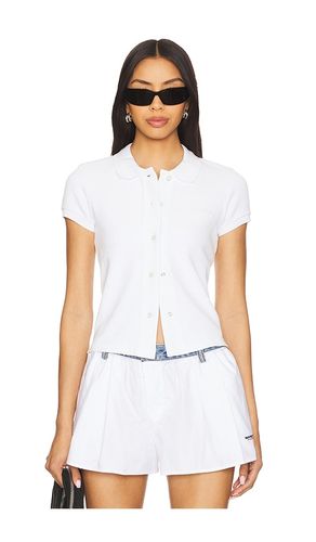 Deconstructed Polo Cardigan in . - size L (also in M, S, XS) - Alexander Wang - Modalova