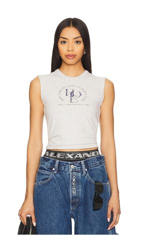 Graphic Baby Muscle Tee in Light Grey. - size S (also in XS) - Alexander Wang - Modalova