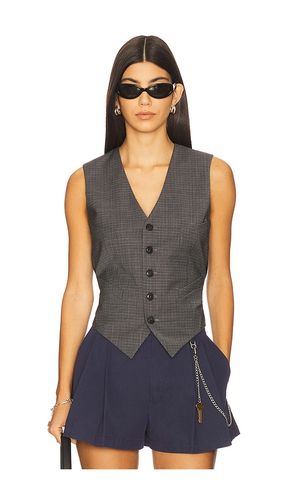 Tailored Vest With Chain in Grey. - size 2 (also in 4, 6, 8) - Alexander Wang - Modalova