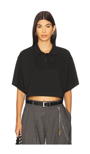 Cropped Polo T-shirt in . - size M (also in S, XL, XS) - Alexander Wang - Modalova