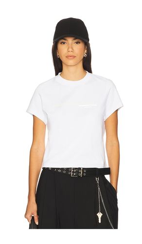 Shrunken Tee in White. - size L (also in M, S, XS) - Alexander Wang - Modalova