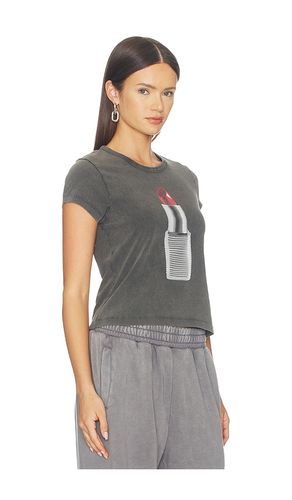 Baby Tee With Lipstick Graphic in . Size L. Also in S, XS - Alexander Wang - Modalova