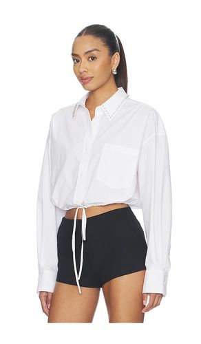 HEMD WRAP WITH CRYSTAL STUD COLLAR in . Größe S. Also in M - Alexander Wang - Modalova