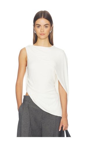 Asymmetric Draped Twisted Top in . Taglia L. Also in M, S, XS - Alexander Wang - Modalova