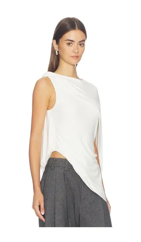 Asymmetric draped twisted top en color talla XS (también en S, M, L) - Alexander Wang - Modalova