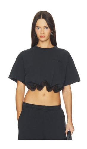 SHIRTKLEIDER W/ FAUX FUR TRIM in . Größe M. Also in S, XS - Alexander Wang - Modalova