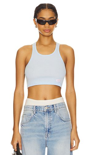 Cropped Classic Racer Tank in Baby Blue. - size XL (also in L) - Alexander Wang - Modalova