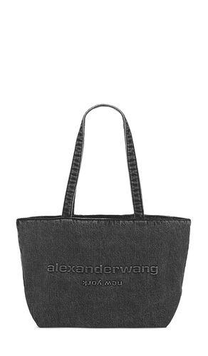 Punch medium tote bag in color grey size all - Alexander Wang - Modalova
