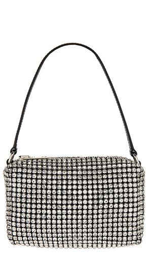 Heiress Medium Pouch in Metallic Silver - Alexander Wang - Modalova