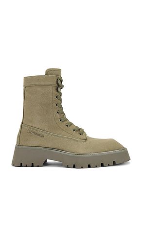 Throttle Lace Up Ankle Boot in Olive. - size 35 (also in 37) - Alexander Wang - Modalova