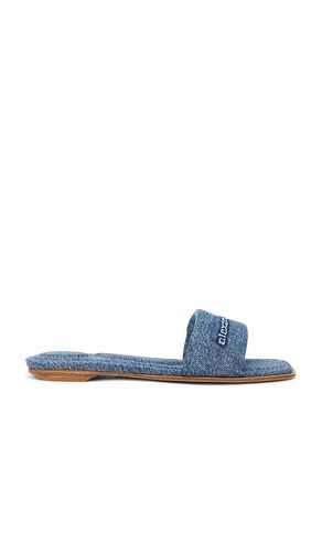 VY Flat Sandal in Blue. - size 36.5 (also in 37, 37.5, 38, 38.5, 39, 40, 41) - Alexander Wang - Modalova