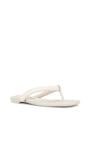 SANDALE JENNA TUBULAR FLAT THONG in . Größe 37. Also in 38, 39 - Alexander Wang - Modalova