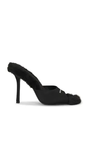 Cher 105mm Faux Fur Mule in . - size 35 (also in 36, 37, 38, 39, 40, 41) - Alexander Wang - Modalova