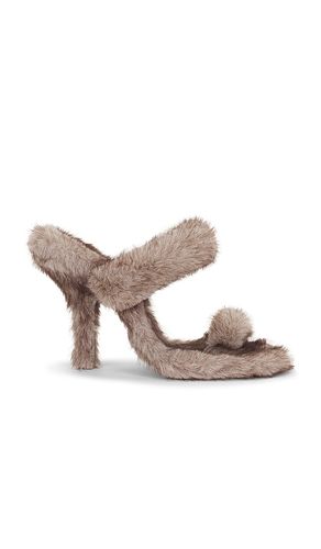 Paloma 105mm Faux Fur Toe Ring Sandal in . - size 35 (also in 36) - Alexander Wang - Modalova