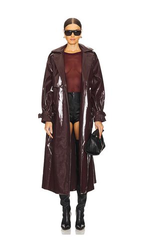 Harlow Trench in Wine. - size L (also in M, S, XL) - Atoir - Modalova