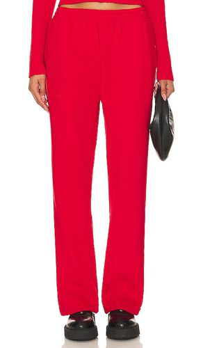 The Straight Leg Track Pant in Red. - size M (also in S, XS) - Atoir - Modalova