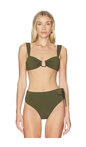 Cannes Bikini Top in Olive. - size M (also in S, XL, XS) - Away That Day - Modalova