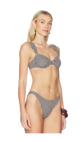 Isla Del Sol Bikini Top in Cream,Olive. - size S (also in XL, XS) - Away That Day - Modalova