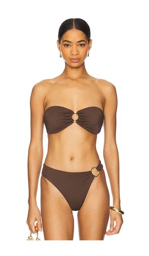 Acapulco Bikini Top in Brown. - size M (also in XS) - Away That Day - Modalova