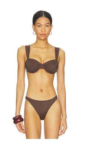 Isla Del Sol Bikini Top in Brown. - size L (also in S, XS) - Away That Day - Modalova