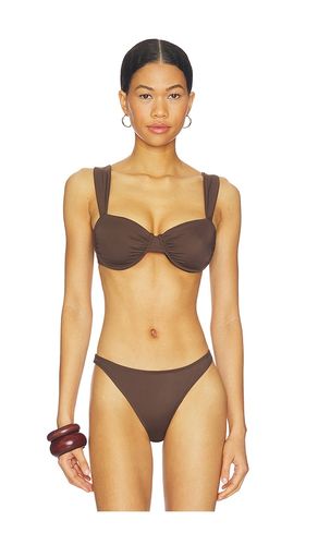 Isla Del Sol Bikini Top in Brown. - size S (also in XS) - Away That Day - Modalova