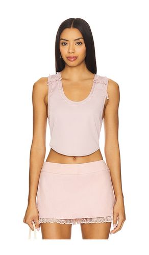 Cruz Cami in Pink. - size L (also in M, S, XS) - Amelie Teje - Modalova