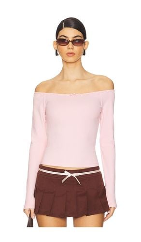 Off Shoulder Long Sleeve in Pink. - size L (also in M, S, XL, XS) - Amelie Teje - Modalova