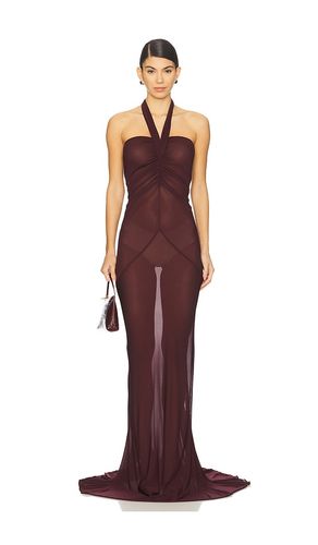 NECKHOLDER-KLEID MIT RÜSCHEN in . Größe 34. Also in 36, 40 - Atlein - Modalova