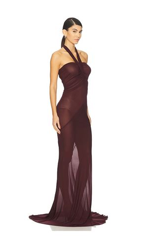 NECKHOLDER-KLEID MIT RÜSCHEN in . Größe 34. Also in 36, 40 - Atlein - Modalova