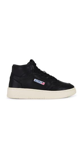 Medalist Mid Sneaker in Black. - size 36 (also in 37, 38, 39) - Autry - Modalova