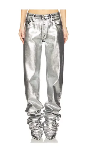 Long Jeans in Metallic . - size 24 (also in 25) - THE ATTICO - Modalova
