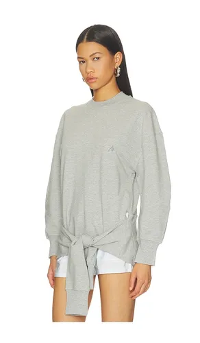 Fleece Tie Sweatshirt in . Size 38. Also in 36, 40, 42 - THE ATTICO - Modalova