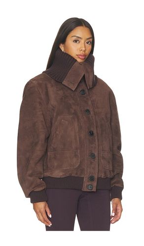 Suede Bomber Jacket in . Size 36. Also in 42 - THE ATTICO - Modalova