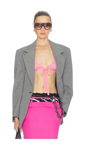 Cinched Blazer in Grey. - size 36 (also in 42) - THE ATTICO - Modalova