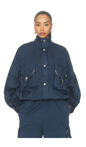 Utility Bomber Jacket in Navy. - size 36 (also in 38, 40, 42) - THE ATTICO - Modalova