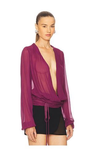 Deep V Blouse in . Size 38. Also in 40, 44 - THE ATTICO - Modalova
