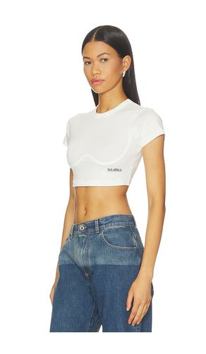 Logo Crop Tee in . - size 36 (also in 38, 40, 42) - THE ATTICO - Modalova